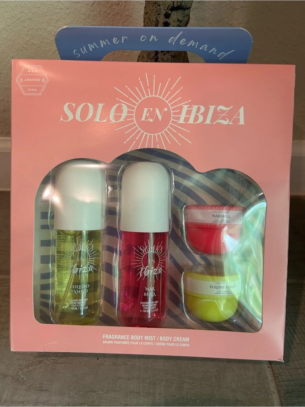 Solo ibiza gift set